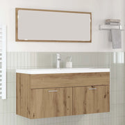 Mobile da Bagno con porta Rovere artigianale 100 x 38,5 x 46 cm 3415905