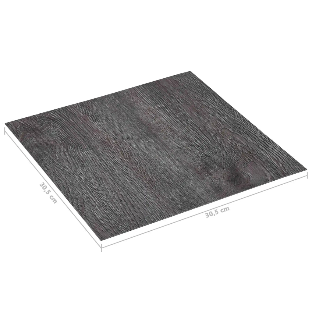 Tavole per Pavimenti 5,11 m2 55 pz PVC Nero e Grigio CFW9877338