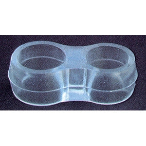 SC PARACOLPO PER MANIGLIA A DOPPIO ANELLO 4 PZ*- PLASTIMETAL- 10,0 pz