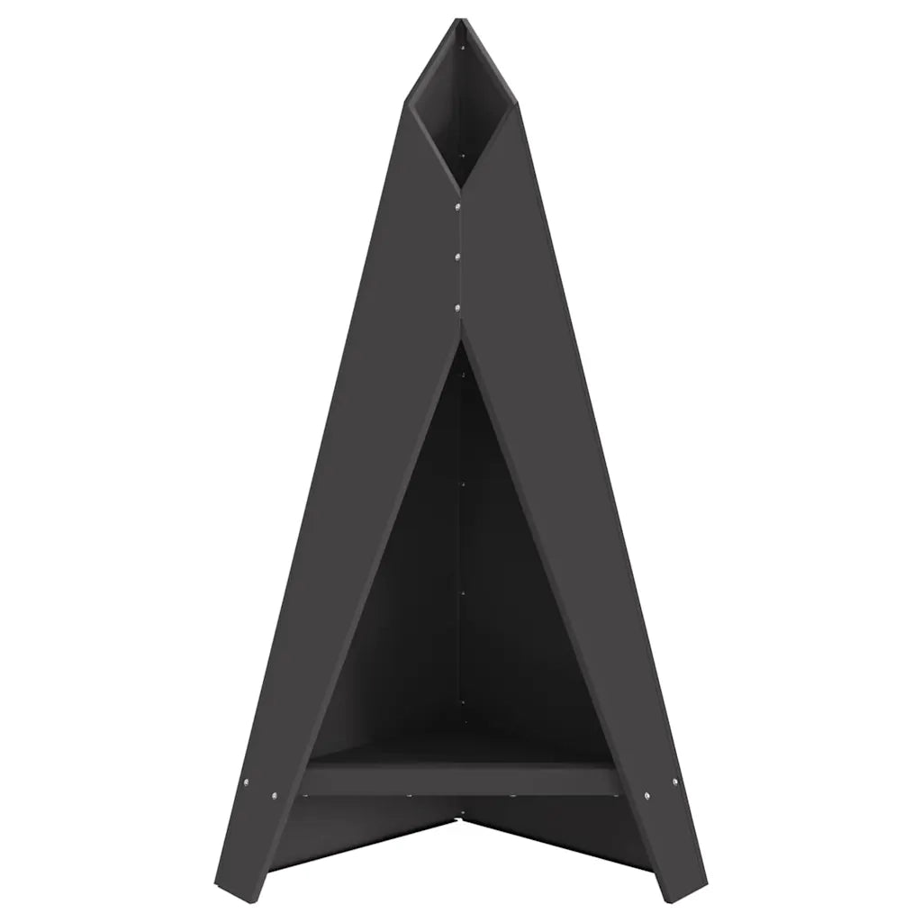 Focolare Nero 58 x 40 x 100 cm Acciaio CFW2751862