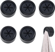 Set di asciugamani da appendere a muro da 5 pezzi - Asciugamani appesi senza fori - Accessori da cucina pratici - Accessori da campeggio - Ideale per Caravan/Camper - Installazione semplice