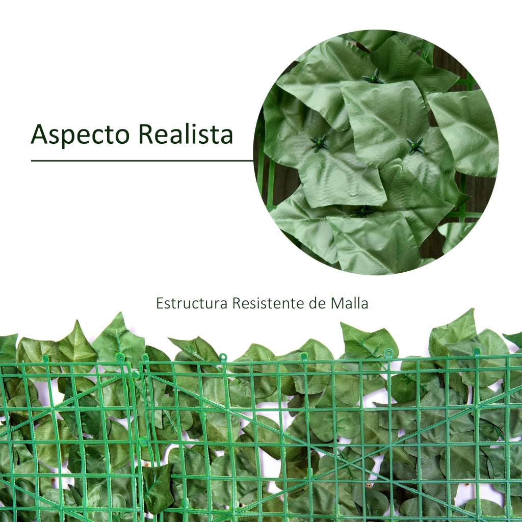 Seto Artificiale per Giardino ¨C zephmum ¨C 3x1 m Verde
