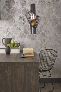 Lampada Da Soffitto Geometrico Nero APP484-1CP