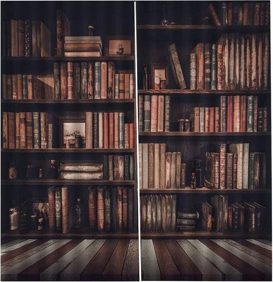 Scatola da Libri 3D con Ombreggiatura a Tendenza - Decorazione per Camera da Letto e Sala - Dimensioni 150 * 166 cm.