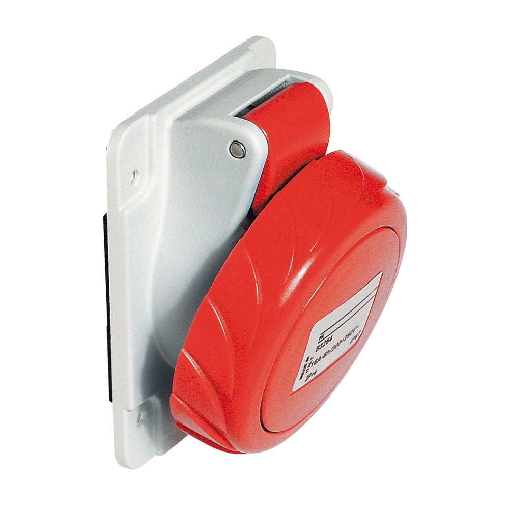 Presa fissa da incasso inclinata IP67 125A 380V 3P+N+T Schneider