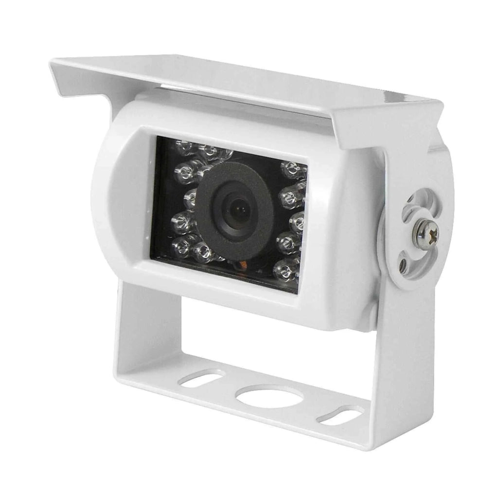 TELECAMERA RETROMARCIA 18 LED INFRAROSSI COLORI CAMPER AUTO 2.8mm 1000TVL