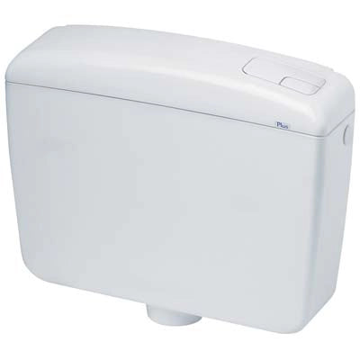 CASSETTA SCARICO ESTERNA PLUS 2 CR  ABS DOPPIO SCARICO LT 7 CM 44X12 H.CM 31