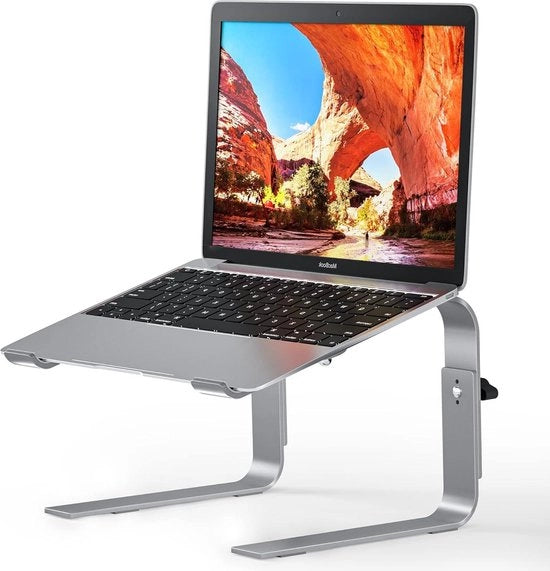 Supporto per Laptop Regolabile in Altezza Ergonomico per Laptop da 10 a 17 pollici - Argento
