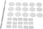 Pacchetto di 15 Sticker per Palette di Trucco - Set di Palette per Ombretti - Materiale di Alta Qualità - Spatola in Acciaio Inossidabile per Trucco - Facile da Utilizzare - Pacchetto di Palette per Cosmetici
