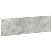 Testiera da Muro HAARLEM Grigio Cemento Legno ingegnerizzato 896938