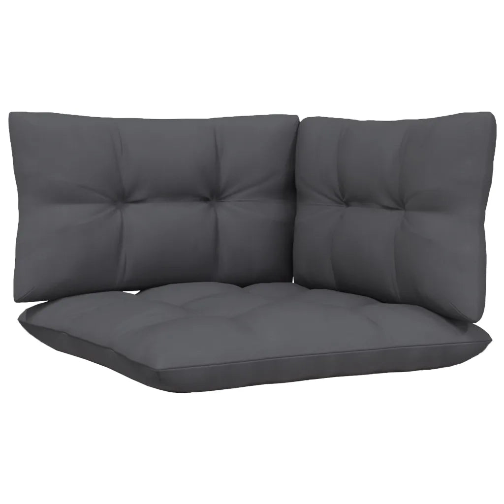 Set Salotto da Giardino 6 pz con Cuscini Legno Massello di Pino 3096245