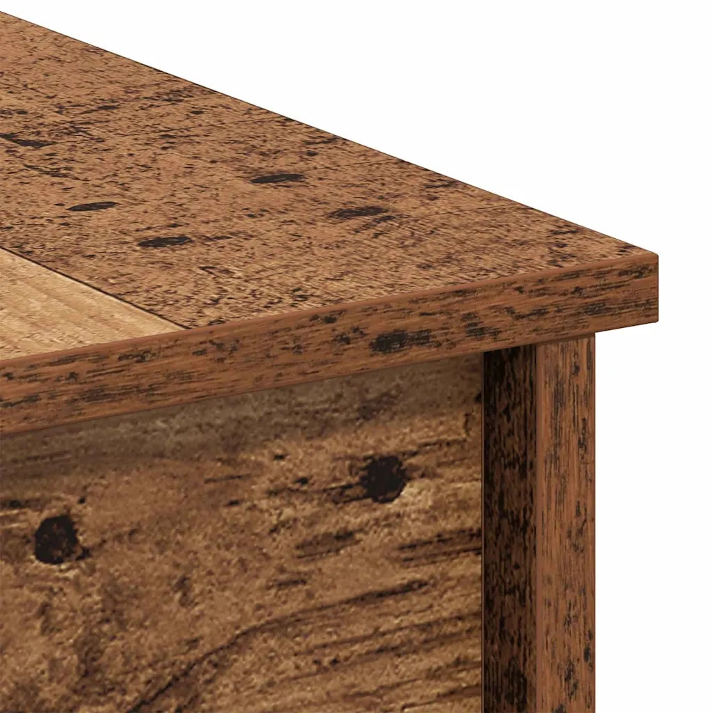 vidaXL Tavolino da salotto Legno vecchio 80 x 50,5 x 42,5 cm