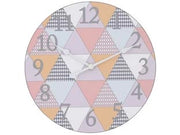 OROLOGIO MURO TRIANGOLI- - ø cm.30 - 1 pezzi XTRA
