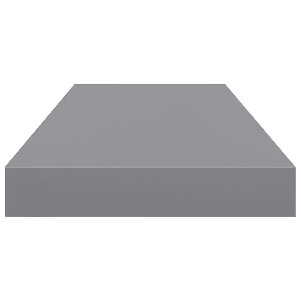 Scaffali a Parete 4 pz Grigi 60x23,5x3,8 cm in MDF 323855