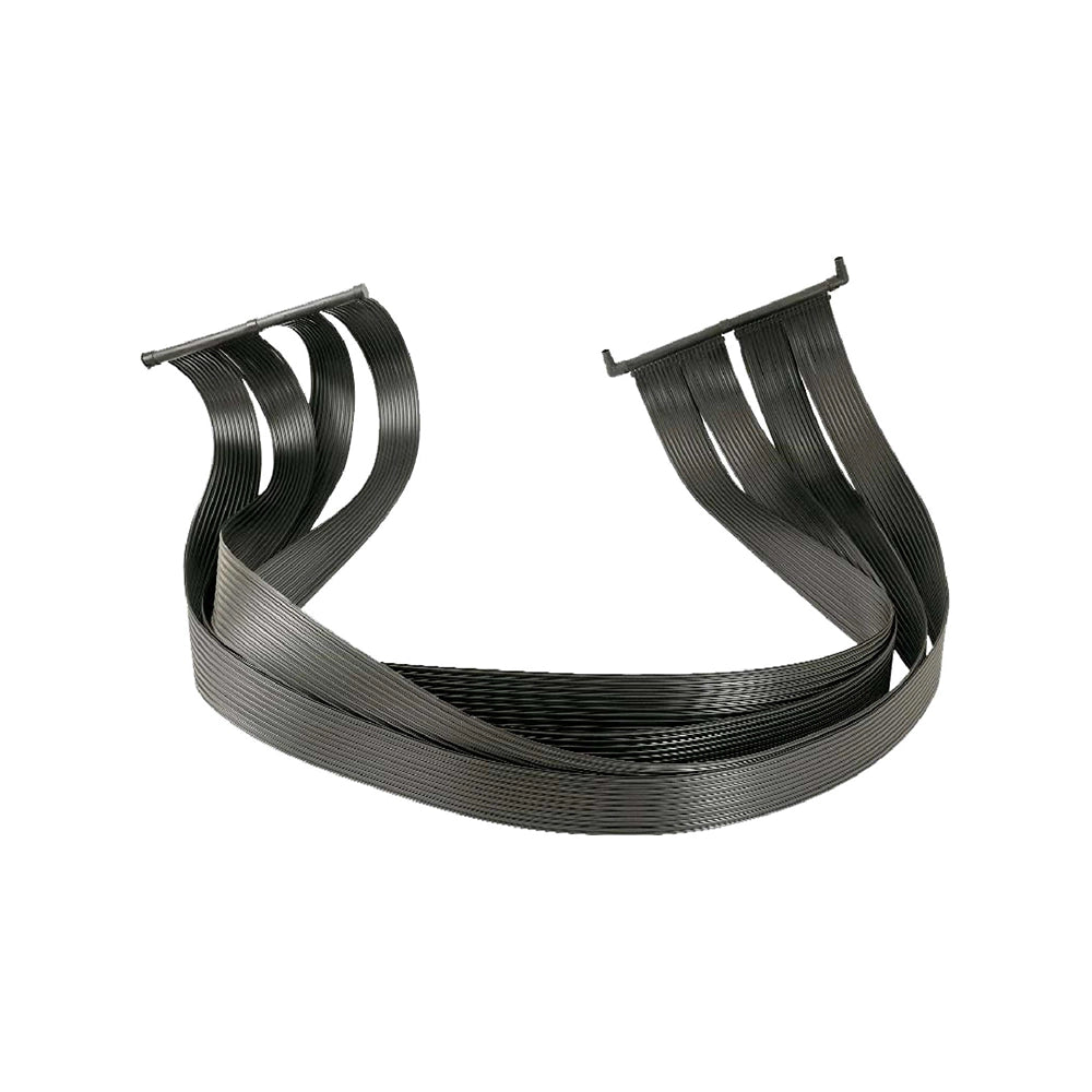 OK-Living Riscaldamento solare per piscine Nero 120 x 120 cm