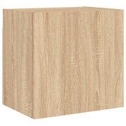 Mobile TV multimediale mensola TV mobile TV sala da pranzo soggiorno camera da letto a parete rovere Sonoma 40,5 x 30 x 40 cm legno ingegnerizzato marrone 02_0028157