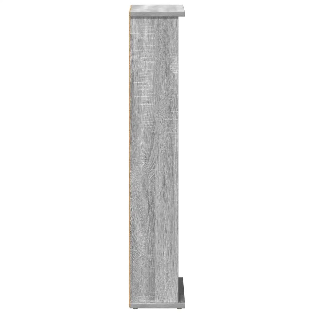 Mobile per CD Sonoma grigio 60 x 17 x 92 cm 8012756