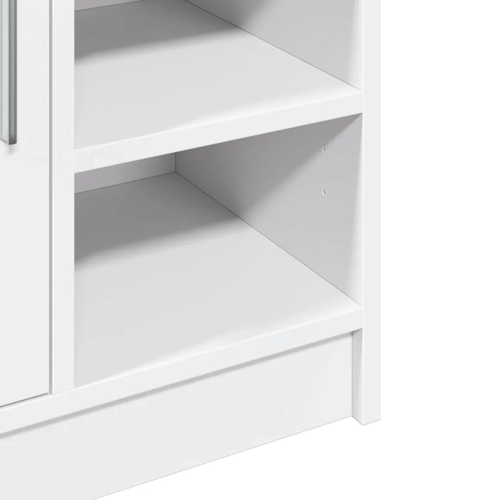 vidaXL Mobile Lavabo Bianco 63x29x55 cm in Truciolato