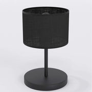 Lampada da tavolo ECO in acciaio nero