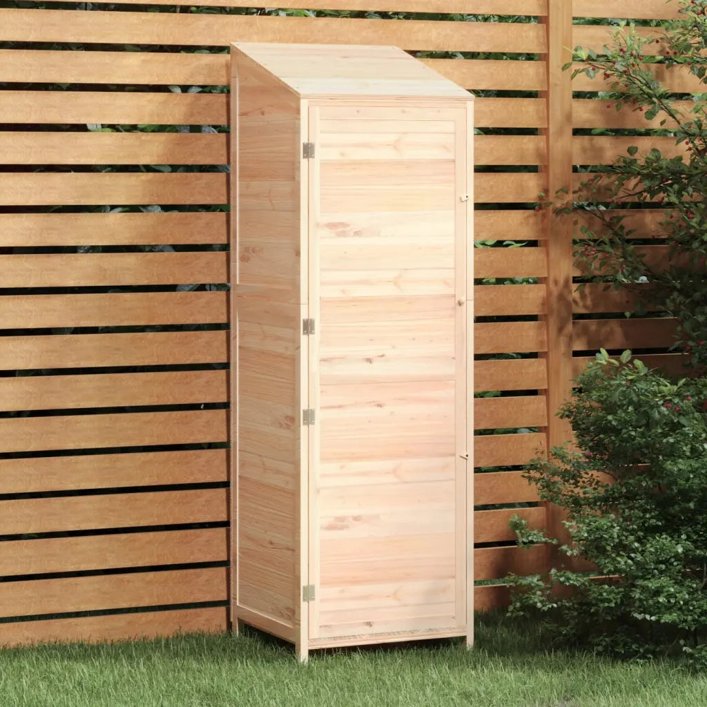 Capanno da Giardino 55x52x174,5 cm in Legno Massello di Abete CFW5799169