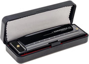Mondarmonica C - 10 fori - Mondarmonica blues - Inox - Metallo - Setola di fosforobronzo - Bocchino comodo - Armonica