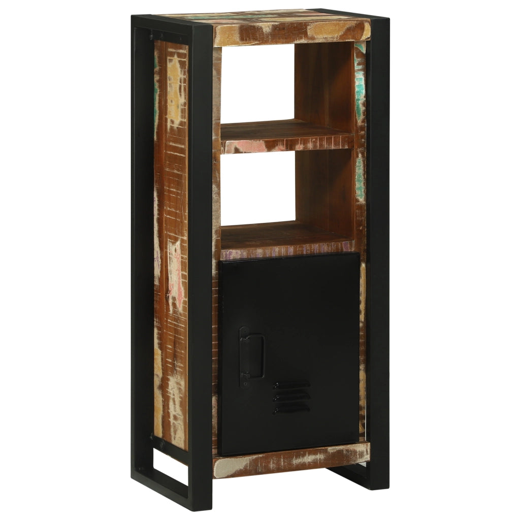 Armadio a Muro per Bagno 40x30x90 cm in Legno Massello Recuperato