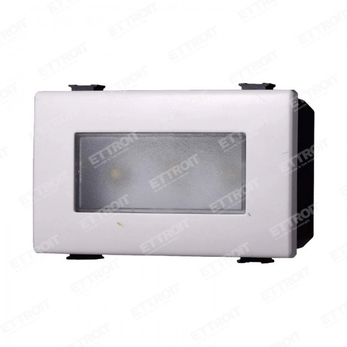 ETTROIT LAMPADA 3P SEGNAPASSO LED 220V ON/OFF 6000K compatibile matix btcino | MT0303 - ETTROIT