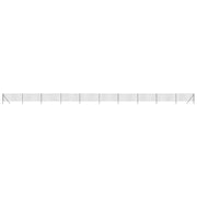 Recinzione da Giardino | Recinzione Metallica Antracite 1x25 m in Acciaio Zincato