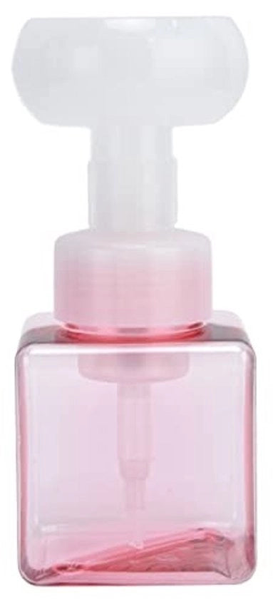 Dispensatore di sapone 250 ml - Ciotola schiumante - Contenitore quadrato - PETG - Materiali plastici - Comando manuale - Portatile e spazievendente