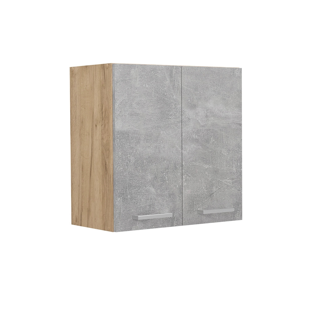 Pensile da cucina R-Line Calcestruzzo/Rovere dorato 60 cm Vicco