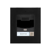 2N 9155301CBF IP Solo Videocitofono IP a incasso con telecamera HD SIP PoE IP54 IK08 colore Nero