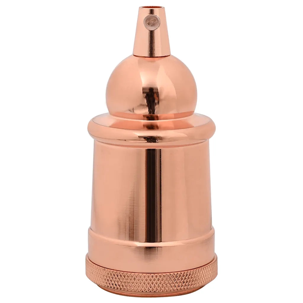 Portalampada 2 pz Oro Rosa E27