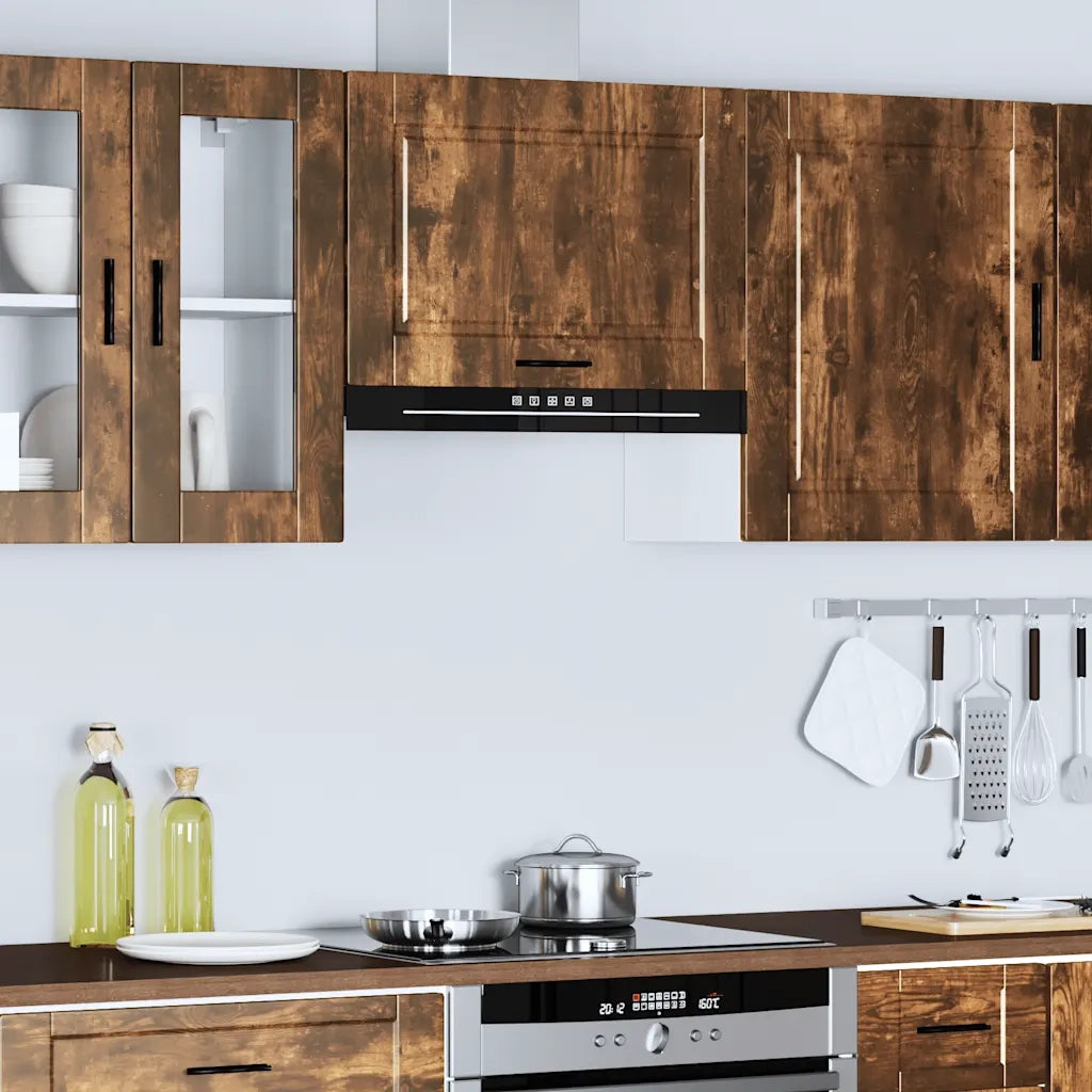 Pensile da Cucina Porto Rovere Fumo in Legno Multistrato