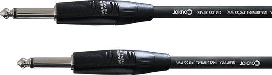 Cavo per chitarra da 3 metri - Jack destro - Fondamentali per strumenti