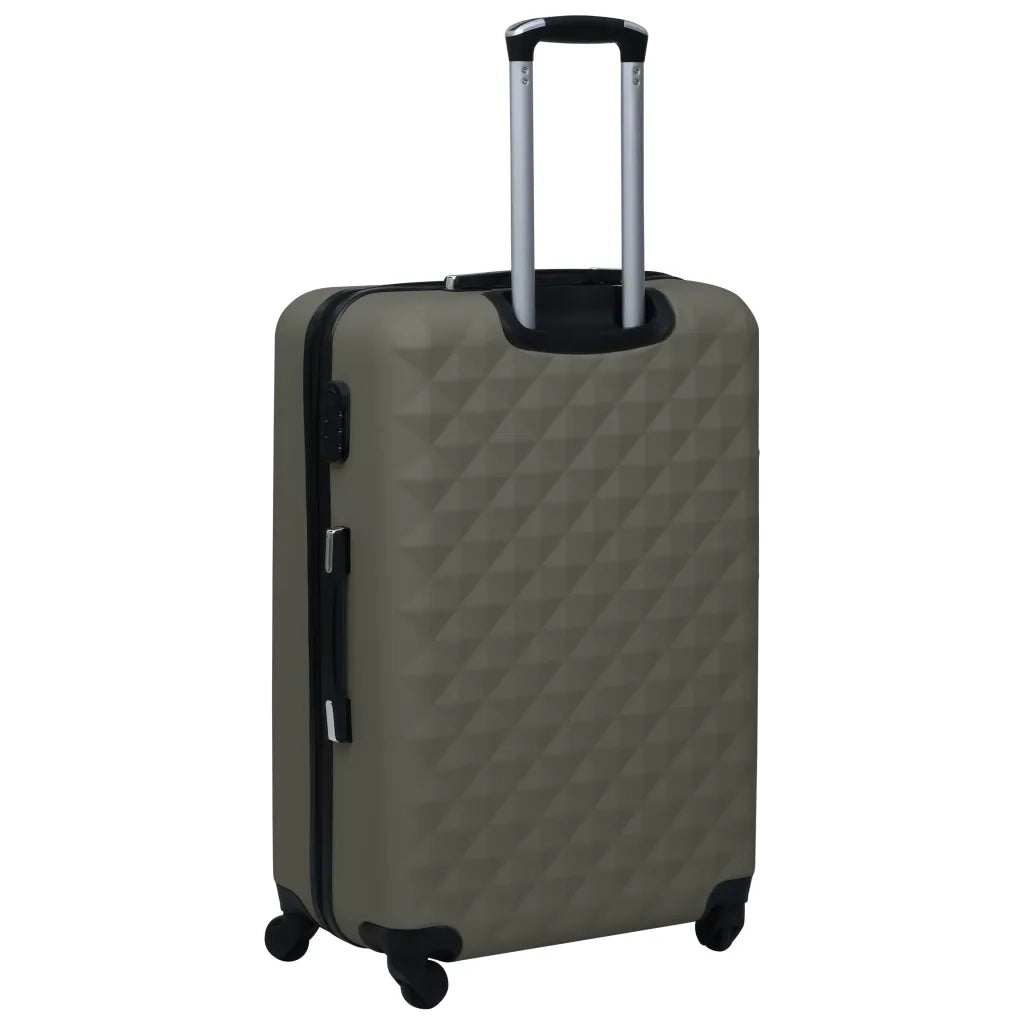 Set Valigie Trolley a Custodia Rigida 2 pz Antracite in ABS CFW6523165