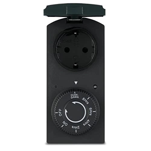 REV 25720502 Nero, Verde Timer quotidiano