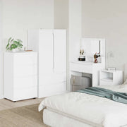 Armadi di Stoccaggio Bianco 60 x 48 x 105 cm Legno multistrato
