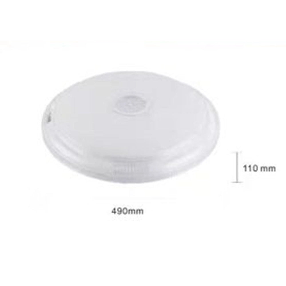 Trade Shop - Plafoniera Tonda Da Soffitto 60 Watt 4800 Lm Luce Fredda 6500k Ip20 Fst-50a67071 -