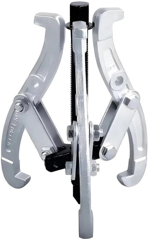 Trekker per magazzino interno a tre denti - Prodotto in acciaio di carbonio - Dimensioni: 13cm x 10cm - Maniglia di estrazione