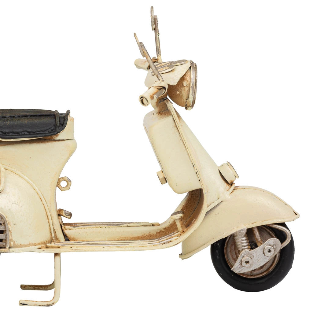 Moto in metallo marrone 18x7,5x11h