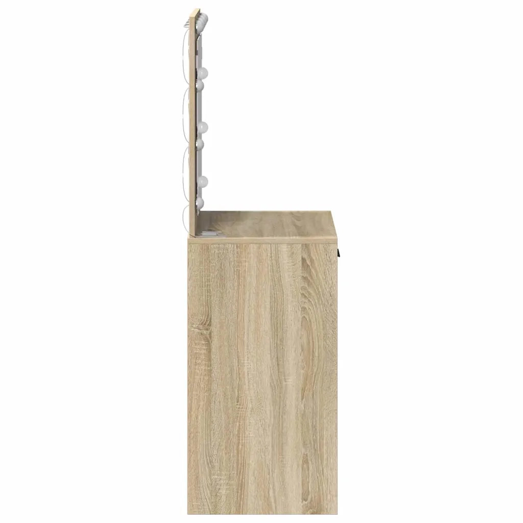 Tavolo da Trucco con cassetto Rovere Sonoma 50 x 41 x 135 cm 865039