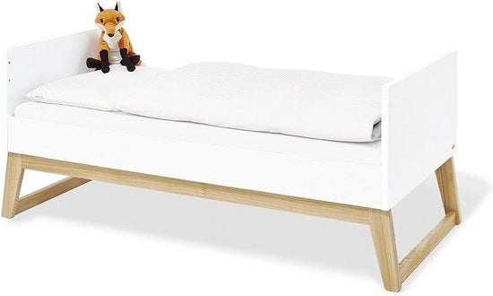 Culla a Soglia - Convertibile lettino - Culla per Bambini - Finestra in legno - Da assemblare in Culla Junior - 150cm x 76cm x 94cm