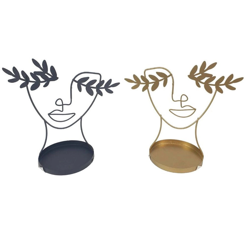 Trade Shop - Organizzatore Stand Espositore Metallo Gioielli Collane Bracciali Design Volto -
