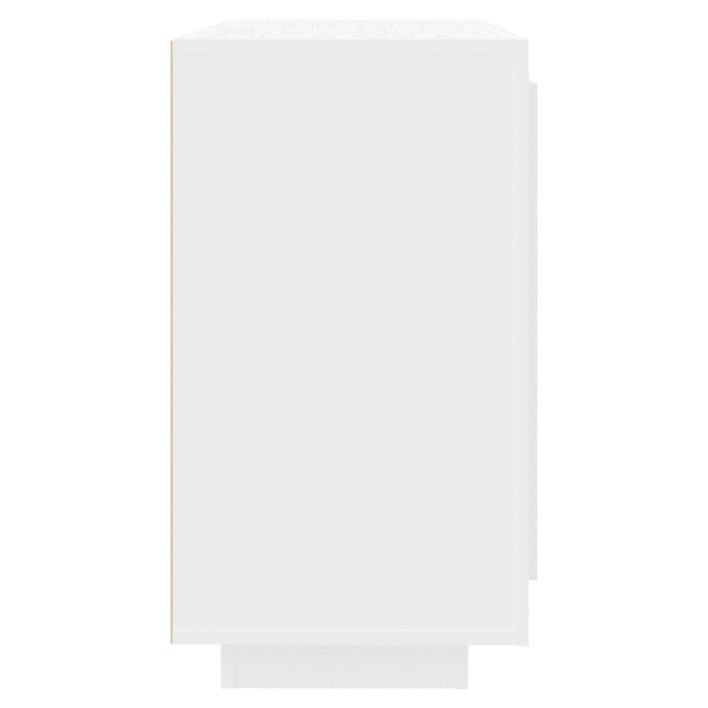 Credenza Bianco 80x40x75 cm in Legno Compensato 811817