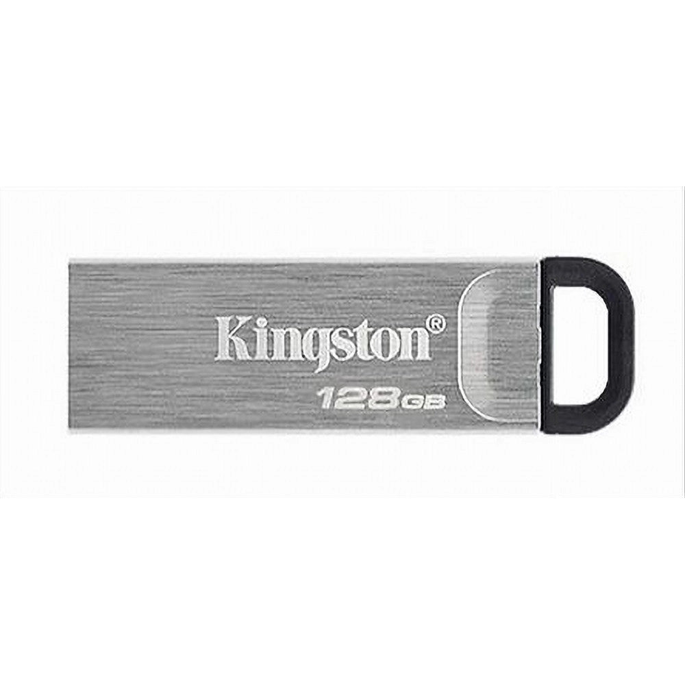 Trade Shop - Pendrive Kingston Usb 3.2 Datatraveler Kyson 128gb In Metallo 200mb/s Dtkn/128gb -