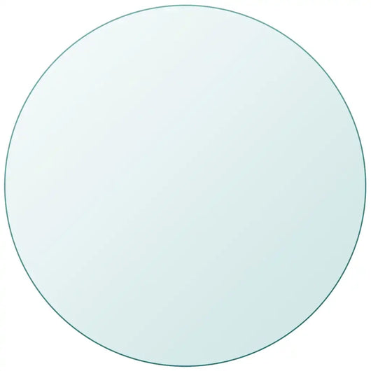 Piano Tavolo Rotondo in Vetro Temperato 600 mm  cod mxl 74547