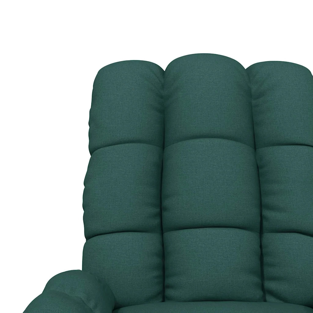 Poltrona Reclinabile Verde Scuro in Tessuto cod mxl 22707