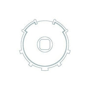 ADATTATORE ZF 54 VDS 43380/060 AUTOMAZIONE AUTOMATISMI ORIGINALE GARANZIA NUOVO