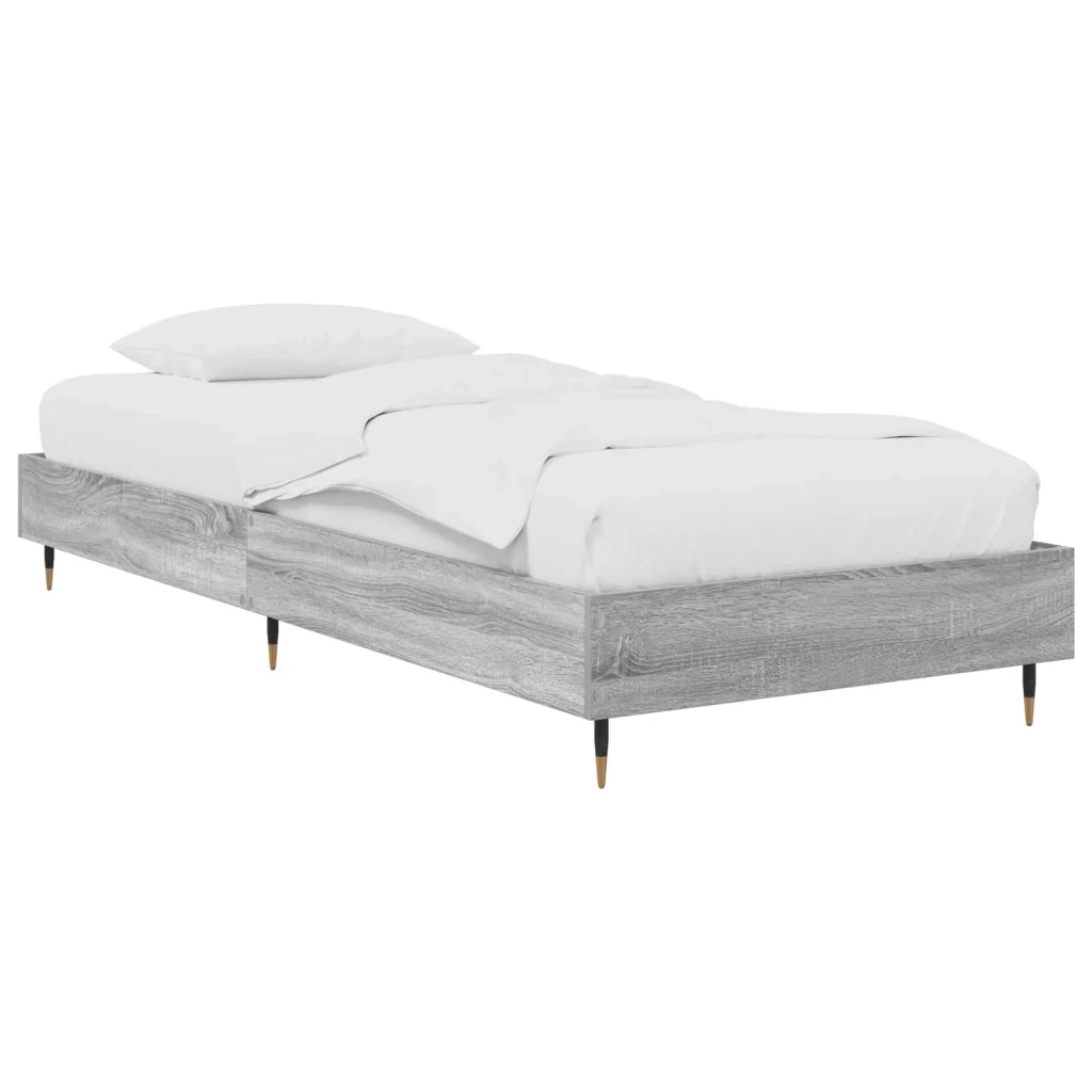 Struttura del letto Sonoma grigio 80 x 200 cm 8009051