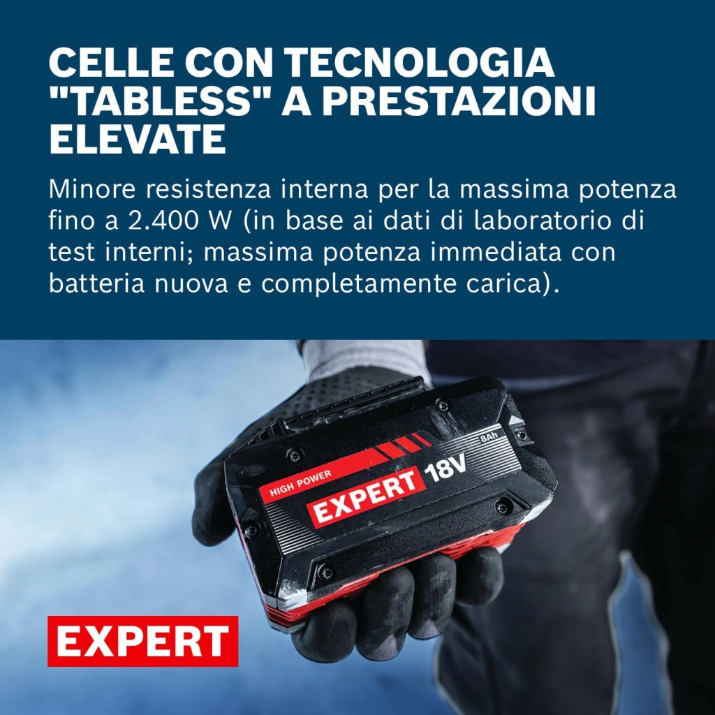 Bosch EXBA18V-80 - Batteria ad alta potenza da 18 V